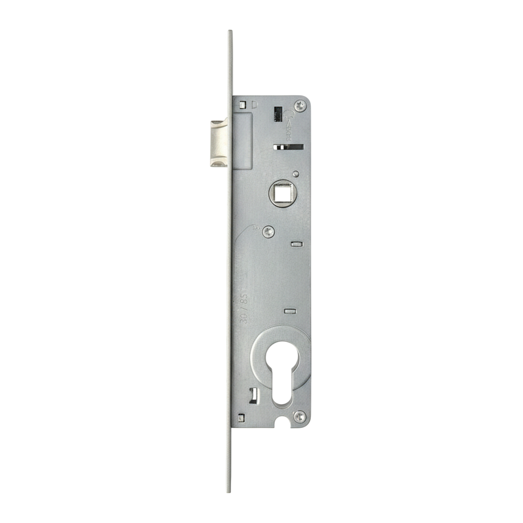 Замок REZE ALU 30/85/23 с защелкой и ригелем